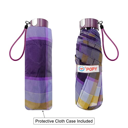 Image of Popy Nano 5Fold Umbrella | World's Largest Small Umbrella | Pocketable size with full 1m+ wide cover when open| 200 g weight