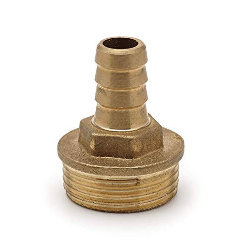 Preisvergleich Produktbild Schlauchnippel Gartenverbinder 3 / 4 Zoll Außenschlauch Messing Armatur Schlauchnippel für Reparatur 12 mm breit