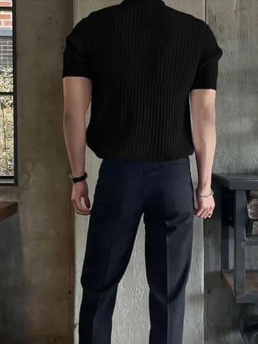 Image of Leriya Fashion Tshirt for Man | T Shirt for Mans | Mens Tshirts | Polo T- Shirt for Mens | Half Sleeve Polo Neck Tshirt for Men (Available in Plus Sizes)