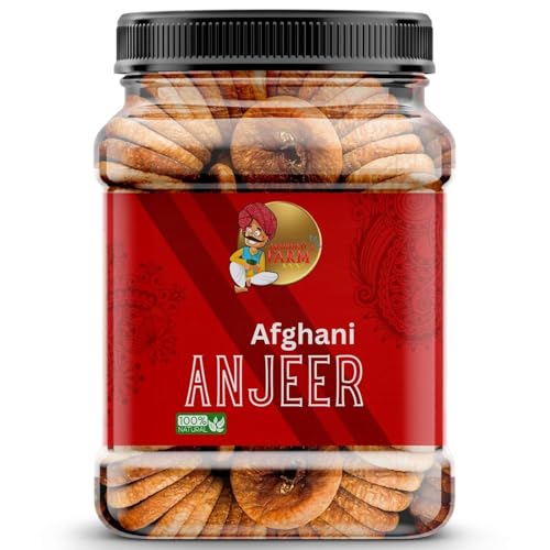 Image of Marwadi Farm Premium Afghani Anjeer (Dry Figs) | Rich in Fiber & Antioxidants | Natural Energy Booster for Heart, Bone & Immunity Support | Non-GMO, Low Fat Healthy Snack for Breakfast & Diet (1kg)