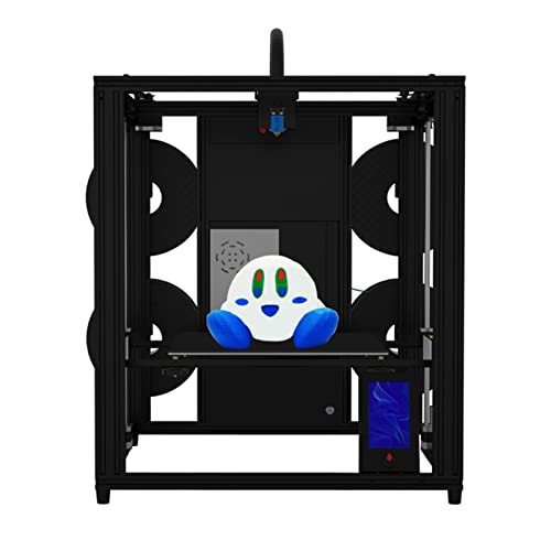 Fayya Z9V5 Pro Mk4 Upgraded 3D Printer With Adjustable Four Extruder Design Mix-Color Printing Auto Leveling Resume Printing Function Printing Size 300X300X400Mm Works With Pla/Aas/Pvc/Petg Etc. #TOP27