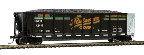 Atlas HO Scale Coalveyor Bathtub Coal Gondola Reisner Scrap Metals/CMHX #42409