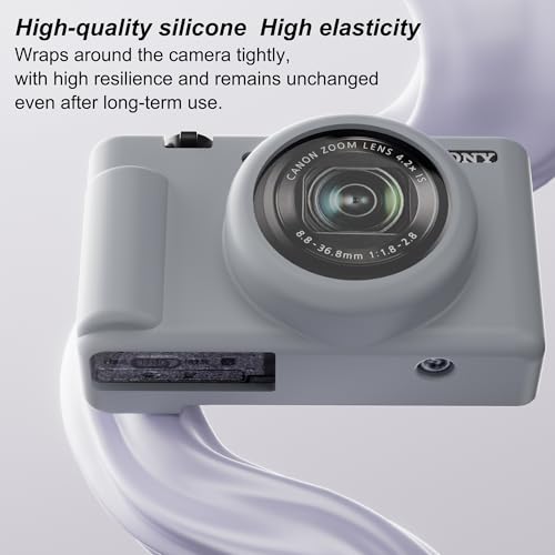 Funda de silicona para cámara Sony ZV-1F, ZV-1 II y ZV-1M2 miniatura 4