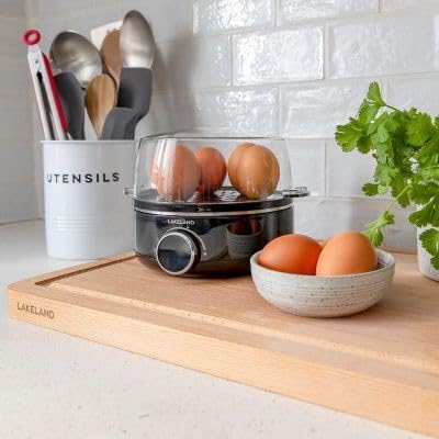 Lakeland 7 Boiled Egg Cooker, Black - Image 4