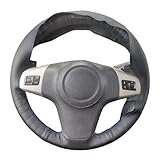 Universal para todas las estaciones: La funda para volante protege tus manos de quemaduras por calor en verano y congelación en invierno. Es adecuada para todas las estaciones. Protege tu volante de arañazos, decoloración y desgaste.