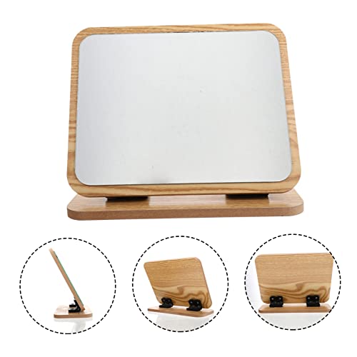 Espejo de Mesa de Madera DOITOOL para Maquillaje miniatura 3