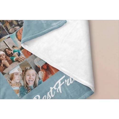 Couvertures de collage d'images REEG grand plaid personnalisé - 3