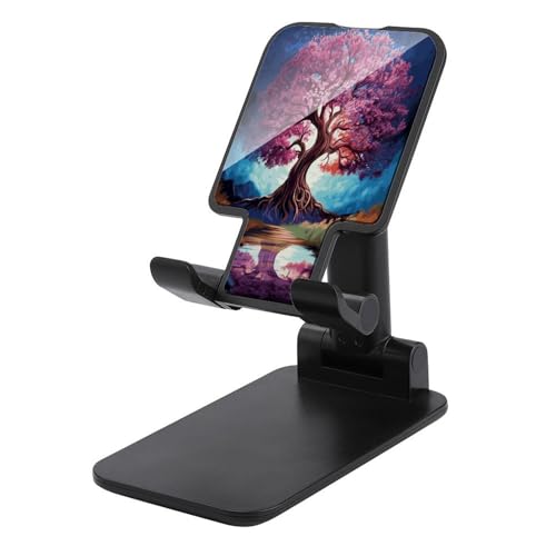 Support téléphone pliable bureau réglable universel smartphone arbre couleur