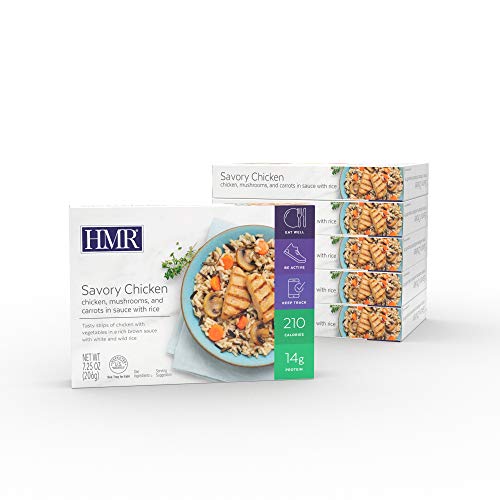 HMR Savory Chicken Entree, 7.25 oz. Servings, 6 Count