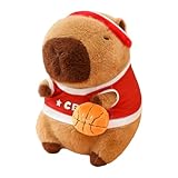 Crafted from premium high-density stuffing and ultra-soft fabric, this stuffed capybara toy a huggable texture that plump and even after long periods of play