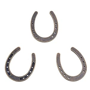 24pcs Lucky Horseshoe Party Favors with Fench Ribbons and Stand for Rustic Wedding Baby Shower Decoration Barn Wedding Christmas Santa Horseshoe Tree and Thank You Place Card for Party Gift (Copper) 24pcs Lucky Horseshoe Party Favors with Fench Ribbons and Stand for Rustic Wedding Baby Shower Decoration Barn Wedding Christmas Santa Horseshoe Tree and Thank You Place Card for Party Gift Copper