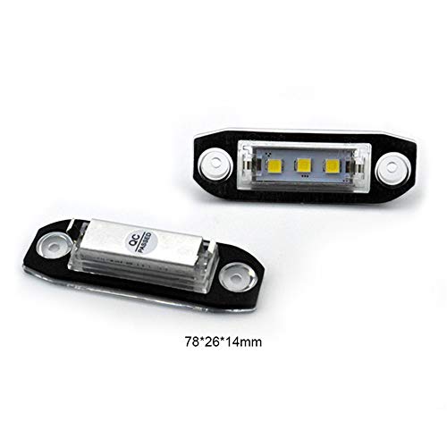 GZCRDZ - Set di luci LED Canbus per targa, 2