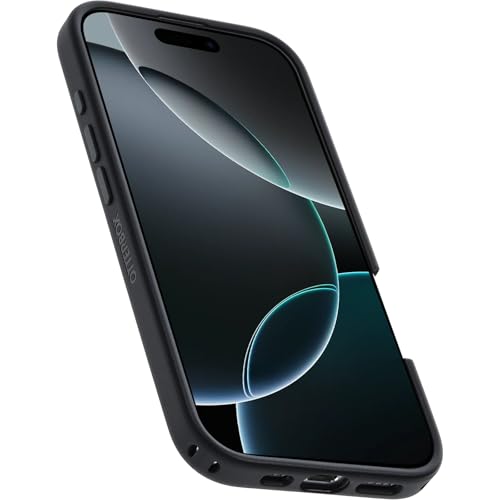 Image of OtterBox iPhone 16 Pro Symmetry Series Case - Wavy Charcoal Black -