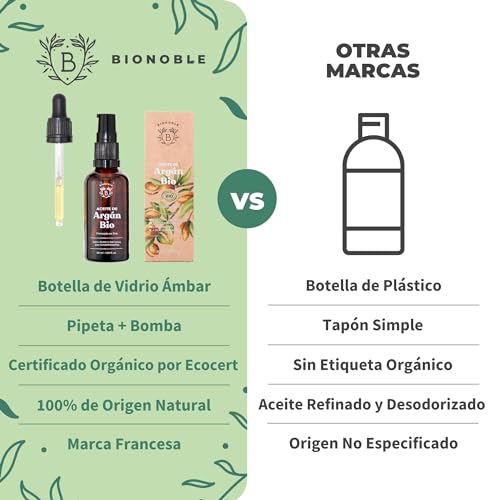 Bionoble Aceite de Argan Orgánico 50ml