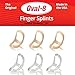 3-Point Products Oval-8 Finger Splint Size 8 (Pack of 3)