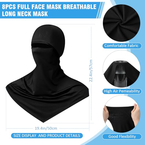 Image of Balaclava Full Face Masks Summer Balaclava Long Face and Neck Cover Breathable Sun Protection for Men Women