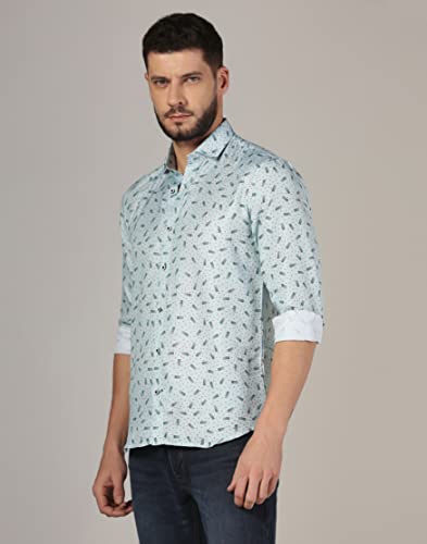 Image of Lymio Solid Regular Fit Men Casual Shirt