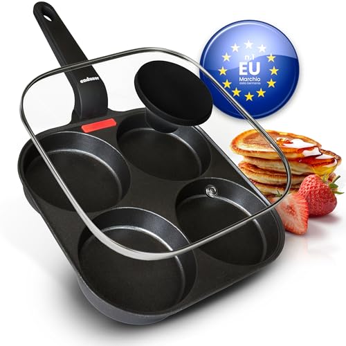 endusor Padella pancake e uova fritte - 21cm padella per