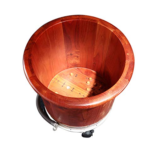 Masajeador de pies spa de madera sólida Katzowen