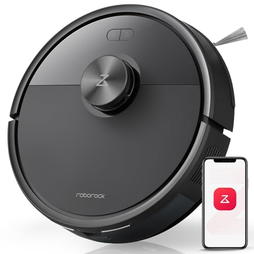 roborock Q7 Pro Max Robot Vacuum and Mop Combo,13,000Pa HyperForce Suction | Upgraded from Q10VF,Robotic Vacuum Cleaner,Dual Anti-Tangle System, APP-Controlled Mopping, for Pet Hair and Carpet