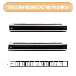 Both Sides Harmonica Tremolo C and G Key Double Tone 24 Holes Polyphonic Harmonica Mouth Organ for Professionals,Adults, Beginners (SW24-2) - Les Beatles, Paul McCartney, John Lennon, RIngo Starr, George Harrison Both Sides Harmonica Tremolo C and G Key Double Tone 24 Holes Polyphonic Harmonica Mouth Organ for Professionals,Adults, Beginners (SW24-2) – Image 4