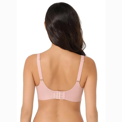 Image of Viola's Secret 6 Pack of Color Print T-Shirt Bras B Cup C Cup and D Cup