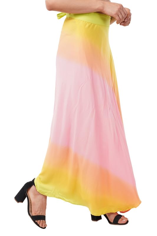 Image of Women's Printed Maxi Wraparound Skirt