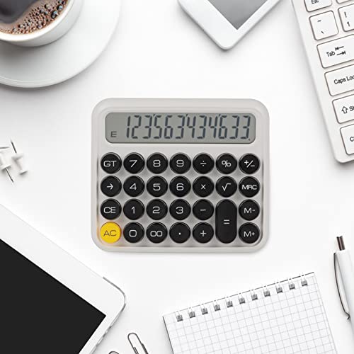Standard Calculator 12 Digit,Desktop Calculator With Large Display And Buttons,Mechanical Feeling Calculators For Office,Basic Calculator For Home School With Automatic Sleep #TOP5