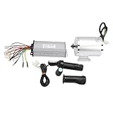 [Performances de vitesse impeccables] Ce kit de moteur électrique sans balais à courant continu 48 V 2000 W offre une vitesse impressionnante allant jusqu'à 4 500 tr/min, garantissant une accélération extraordinaire pour conquérir n'importe quel terrain.