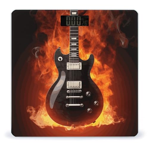 Báscula Digital Smart para Baño Rock Guitar miniatura 1