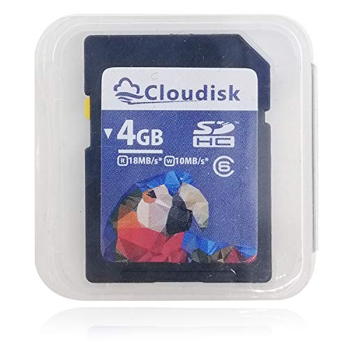 Cloudisk SD Card 4GB SDHC Class 6 Flash Memory Card 4 GB Digital Camera Cards