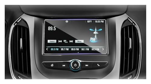 Verre trempé Chevrolet Cruze 2016-2020 anti-rayures pour écran GPS LCD