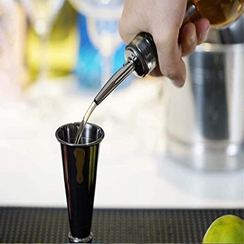 Set de coctelera y utensilios de bar 750 ml acero inox miniatura 5