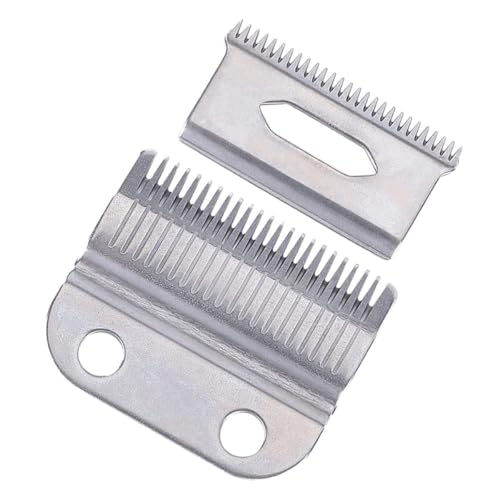 Hemobllo 2 de Cuchillas de Repuesto para Cortapelos de Acero Inoxidable Cabezal de Corte para Máquina Eléctrica Accesorios para Peluquería Cuchillas de Corte Afiladas y Duraderas para