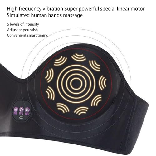 Masajeador para el pecho eléctrico con vibración USB para tórax 5