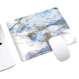 ライクラ布滑り止め大理石のマウスマウスパッドオフィスベースのラップトップ用ゴム製ウォッシャブルラウンド防水スクエアパッド、マウスパッドマウスパッド57