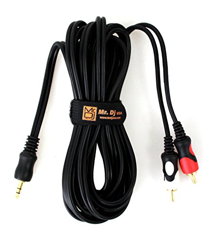 Mr. Dj CERY12 3.5mm TRS to Dual 1/4