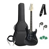Guitarra Strinberg Rockwave Rw50 Bk+ Kit Capa Cabo