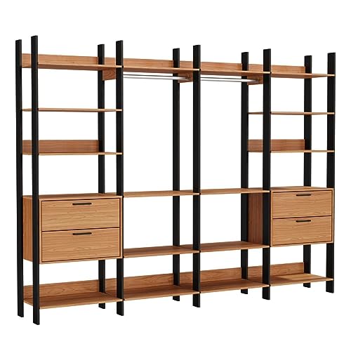 Closet 4 Torres com 2 Gaveteiros Olimpo 2,89 MT (LARG) Freijo Sun House