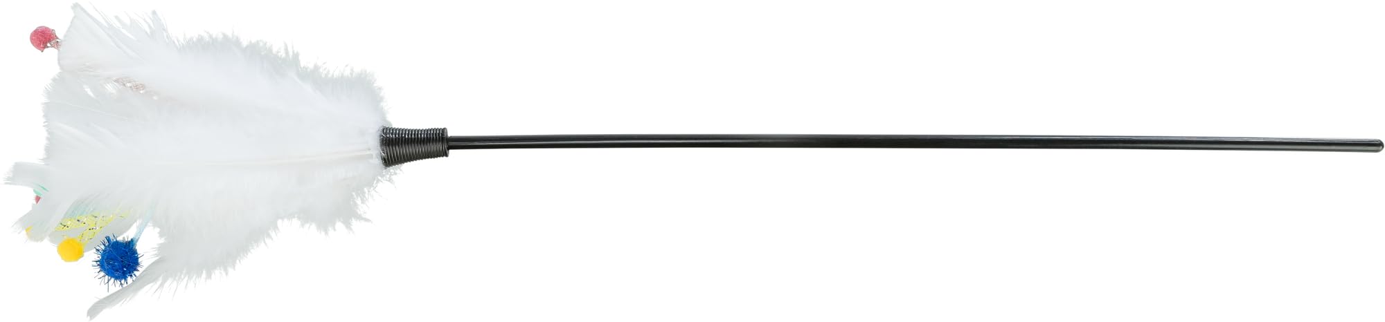 Trixie Set de bâtons de Jeu avec Plumes, 41 cm, Chat