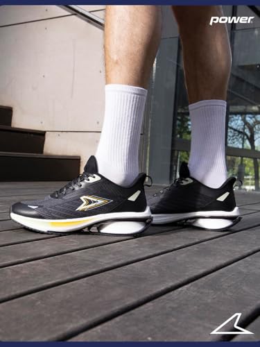 Image of Power Men Sports Shoes - Black (9Uk)