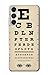 jjphonecase R2502 Eye Exam Chart Decorative Decoupage Poster Case Cover for Samsung Galaxy A05s