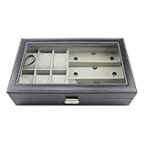 Exquisites Geschenkkonzept: Exquisites Erscheinungsbild und praktisches Design machen die Uhrenbox besonders für den persönlichen Gebrauch geeignet und zeigen die Uhr im Laden. Es ist auch das beste Geschenk für Ihren Vater, Ehemann, Freunde und jeden in Ihrem Leben.