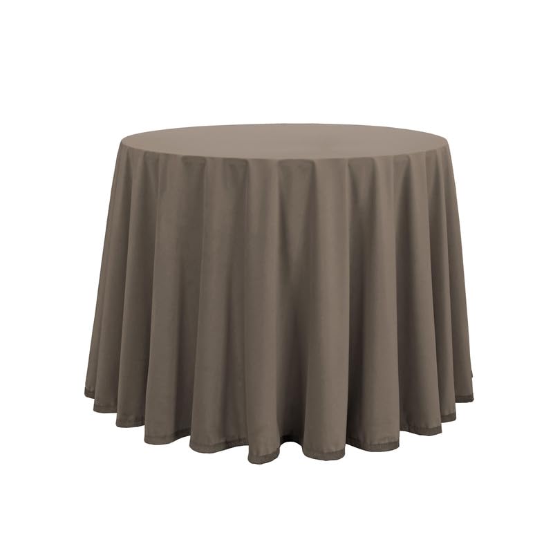 Martina Home Tischrock Camilla Velvet 70, rund, Leinen