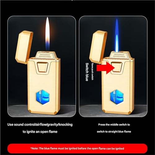 Encendedor Inteligente Activado por Voz, Doble Llama miniatura 5