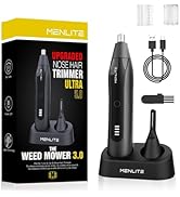 MENLITE Nose Hair Trimmer for Men Women, Multi Functional Men's Beauty Set, Eyebrow, Nose Ear Tri...