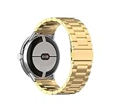 Bracelet en acier inoxydable for Google Pixel Watch 2, en métal, 2 bandes, adapté for Google Watch 2
