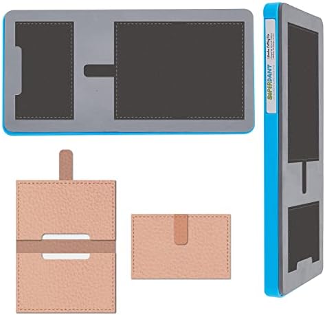 SUPERDANT Leather Cutting Die Bifold Card Holder Embossing Wooden Cutting Die Pocket Die Cutting Mold Giftcard Holder Die Cuts for DIY Scrapbooking Cards Making Quilting Crafts