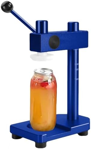 Manual Can Sealer Tool for 250-700ml Jars and Beverage Cans, Easy to Operate, Ideal for Home Use