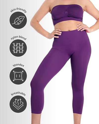 Image of SlimMe High Waisted Shapewear Leggings, Tummy Control Compression